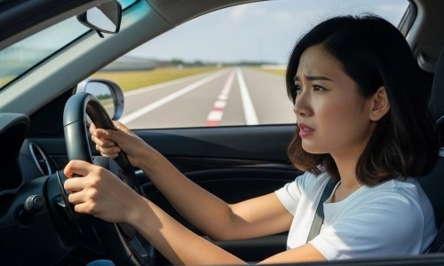 Vừa vào thi đã mất 15 điểm, tôi vẫn đậu bằng lái xe B2